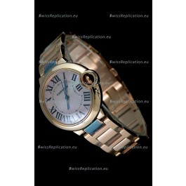 Cartier Balon de Swiss Replica Watch in Pink Dial