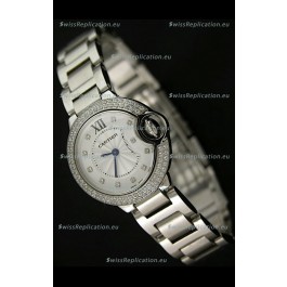 Balon Bleu de Cartier Ladies Japanese Watch in Steel