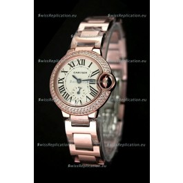Cartier Swiss Ladies Watch in Rose Gold Casing