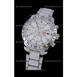 Chopard Mille Miglia GMT Swiss Replica Watch in White Dial