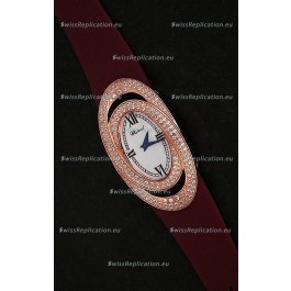 Chopard Xtravagza Swiss Replica Watch in Brown Strap