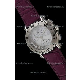 Chopard Happy Sport Swiss Replica Watch in White Dial