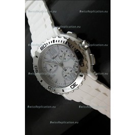 Chopard Happy Sport Swiss Replica Watch in White Dial