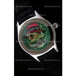 Corum New Edition Japanese Replica Watch in Green Dial