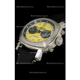 Ferrari Granturismo Swiss Replica Watch in Yellow Dial