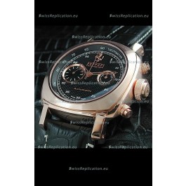 Ferrari Granturismo Swiss Replica Watch in Pink Gold Case
