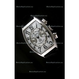 Franck Muller Casa Blanca Japanese Replica Watch in White Dial