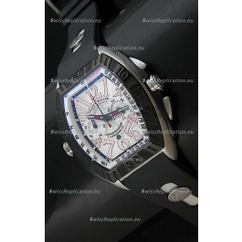 Franck Muller SingaporeGP Series 2009 Japanese Replica Watch in White Dial