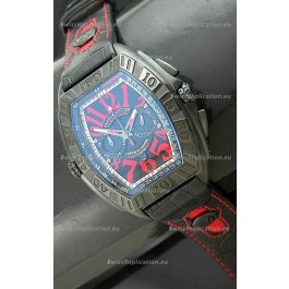 Franck Muller SingaporeGP Series 2009 Japanese Replica Watch in Blue Dial