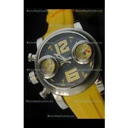 Graham Chronograph Swordfish Swiss Replica Watch in Black Dial