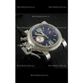 Graham Chronofighter Oversize Swiss Replica Watch in Black Dial