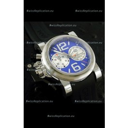 Graham Chronofighter Oversize Swiss Replica Watch in Black Dial