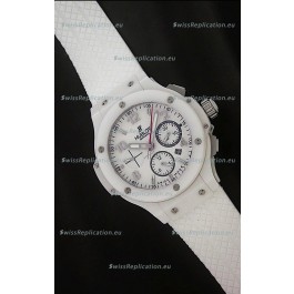 Hublot Big Bang Limited Edition Swiss Replica Watch in White 
