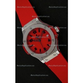 Hublot Big Bang King Swiss Quartz Watch in Red 
