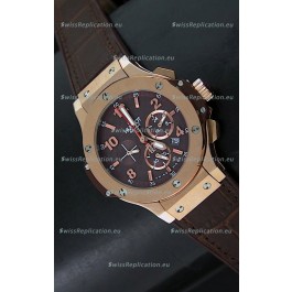 Hublot Big Bang Rose Gold Swiss Replica Watch - 1:1 Mirror Replica Watch