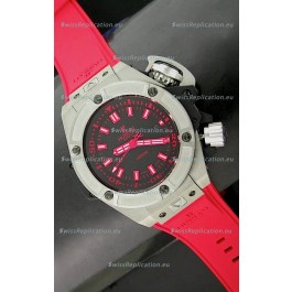 Hublot Big Bang Diver 4000M Swiss Watch in Red 