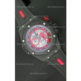 Hublot Big Bang King Power Manchester United Japanese Replica PVD Watch