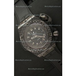 Hublot Diver 4000m Swiss Replica Watch Full Carbon Black Dial