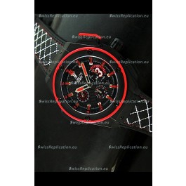 Hublot Big Bang Dwayne Wade Edition Swiss Replica Watch Black Strap