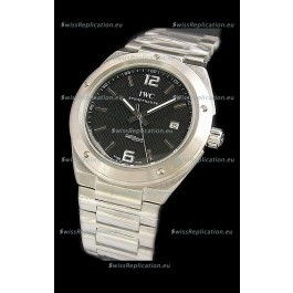 IWC Ingenieur Swiss Watch in Checked Black Dial
