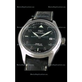 IWC Pilot MARK-XV Swiss Replica Watch in Black