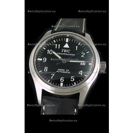 IWC Pilot MARK-XV Swiss Replica Watch in Black