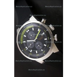 IWC Schaffhausen Cousteau Divers Japanese Replica Watch in Black