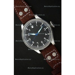 IWC Pilot Automtaic Swiss Replica Watch in black Dial