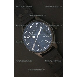 IWC Tournenu one Out of 50 Swiss Replica Watch in Black PVD Casing