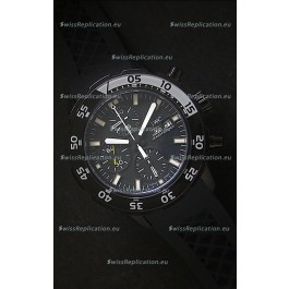 IWC Aquatimer PVD Swiss Replica Watch in Black