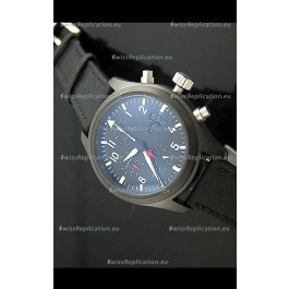 IWC Pilot Top Gun Automatic Swiss Replica Watch in Black PVD
