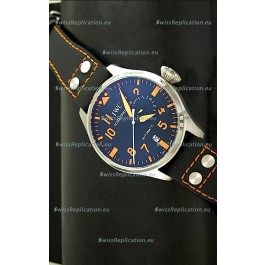 IWC Big Pilot Swiss Replica Watch in Black Dial