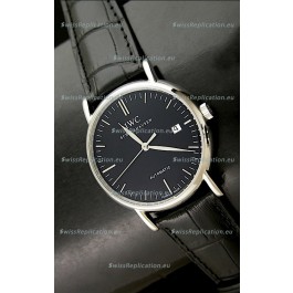 IWC Portofino Swiss Replica Watch in Black