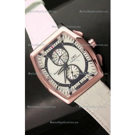 IWC Schaffhausen Japanese Replica Watch in pink Gold Casing