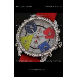 Five Time Zones Jacob&Co. Watch in Multicolour Dial