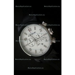 Montblanc Timewalker Watch Chrono in White Dial