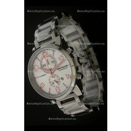 Montblanc FlyBack Chronometer Watch in Stainless Steel Casing