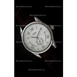 Mont Blanc Star Chrono Watch in White Dial