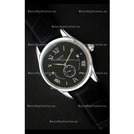 Mont Blanc Star Chrono Watch in Black Dial