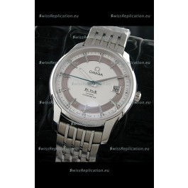 Omega De Ville Hour Vision Watch in Stainless Steel