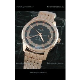 Omega De Ville Hour Vision Watch in Black Dial
