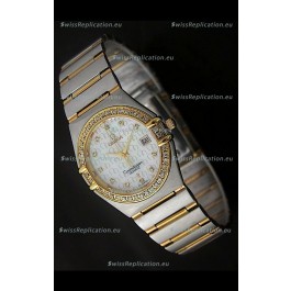 Omega Constellation Quartz in Steel Casing