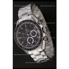 Omega SpeedMaster Quartz in Black Dial