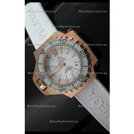 Omega Seamaster Ploprof Swiss Watch in Pink Gold Case