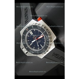 Omega Seamaster Ploprof Swiss Watch in Black Strap