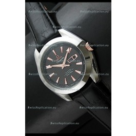 MEGA Seamaster Aqua Terra 150M Co-Axial Watch in Black Dial