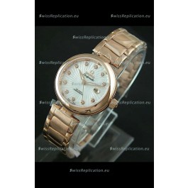 Omega Deville Ladymatic Co-Axial Chronometer Swiss Replica Watch