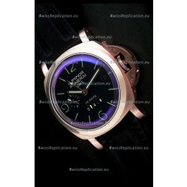 Panerai Luminor GMT 10 Days Swiss Watch in Steel Case
