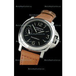 Panerai Luminor Marina Pam111 Swiss Watch - Super Luminous Hour Markers