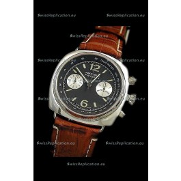 Panerai Radiomir Lemania Swiss Watch in Black Dial